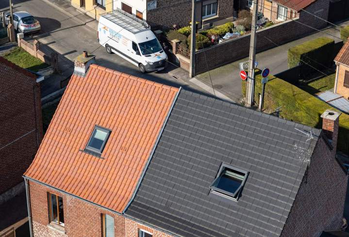 Traitement efficace pour nettoyer et entretenir votre toiture.